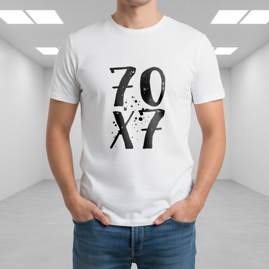 Seventy X7 Vibes  - Trendy DTG Printed T-shirt
