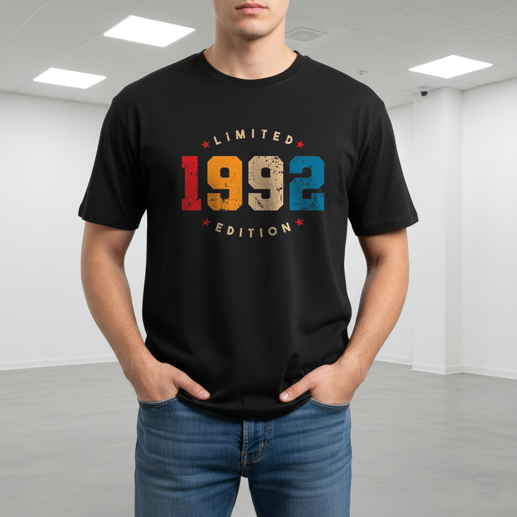 Limited 1992 Edition - Premium Printed T-shirt for Men