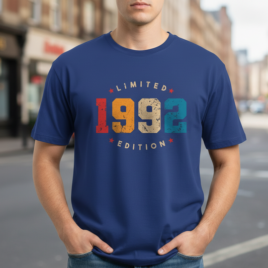 Limited 1992 Edition - Premium Printed T-shirt for Men