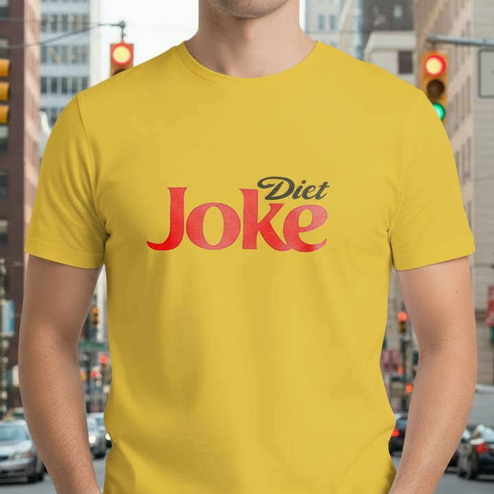 Diet Joke T-Shirt - Funny Fitness Tee for Foodies