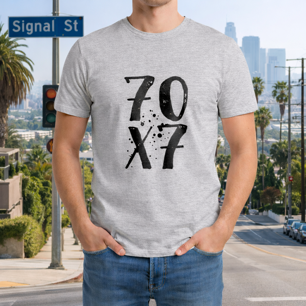 Seventy X7 Vibes  - Trendy DTG Printed T-shirt