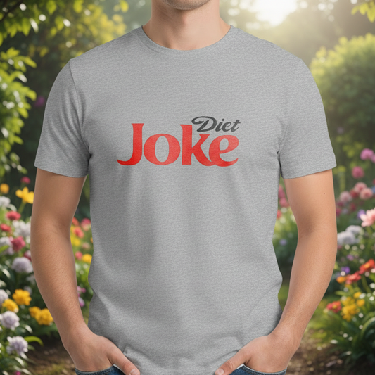 Diet Joke T-Shirt - Funny Fitness Tee for Foodies