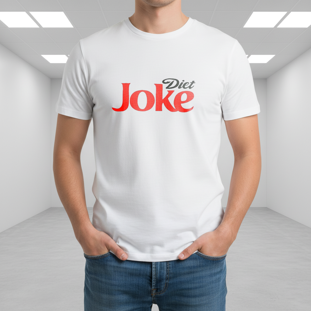 Diet Joke T-Shirt - Funny Fitness Tee for Foodies