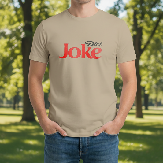 Diet Joke T-Shirt - Funny Fitness Tee for Foodies