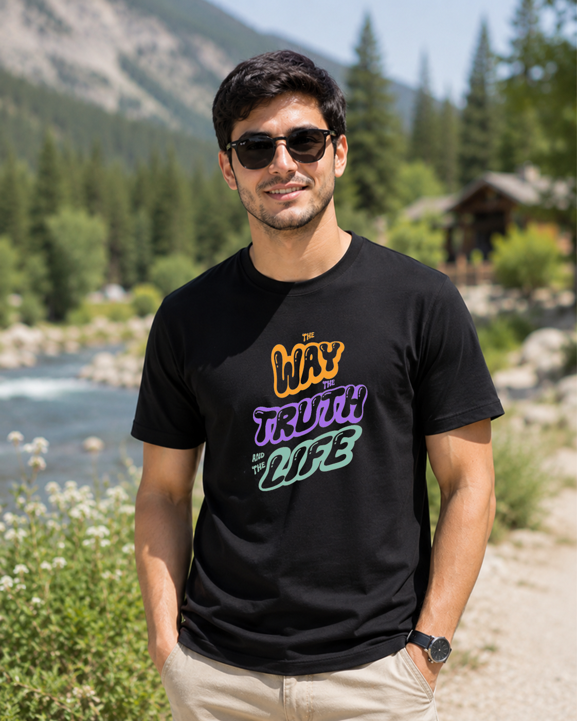 Way Truth Life Trendy Supima Regular T-Shirt – Walk It. Wear It.