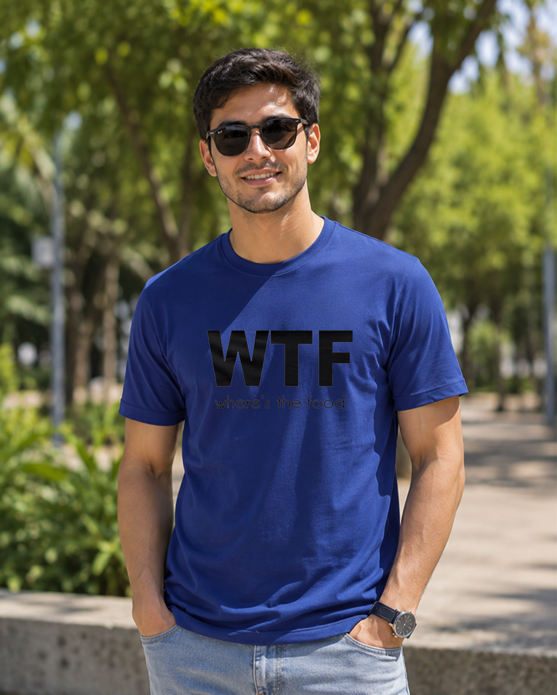 WTF Trendy DTG Printed Supima T-Shirt – When Words Aren’t Enough