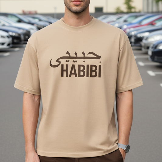 Habibi Cool & Trendy DTG Printed Oversized T-shirt