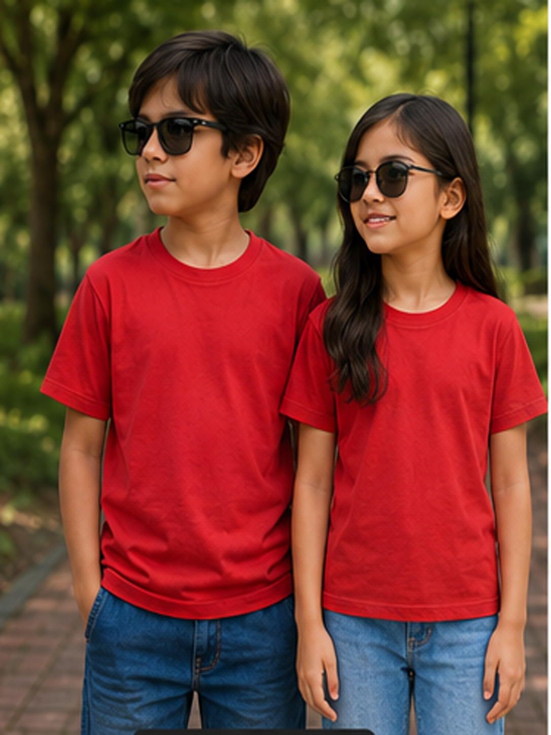 Kids Plain Regular Fit T-shirt – Soft Cotton, Built For Everyday Play