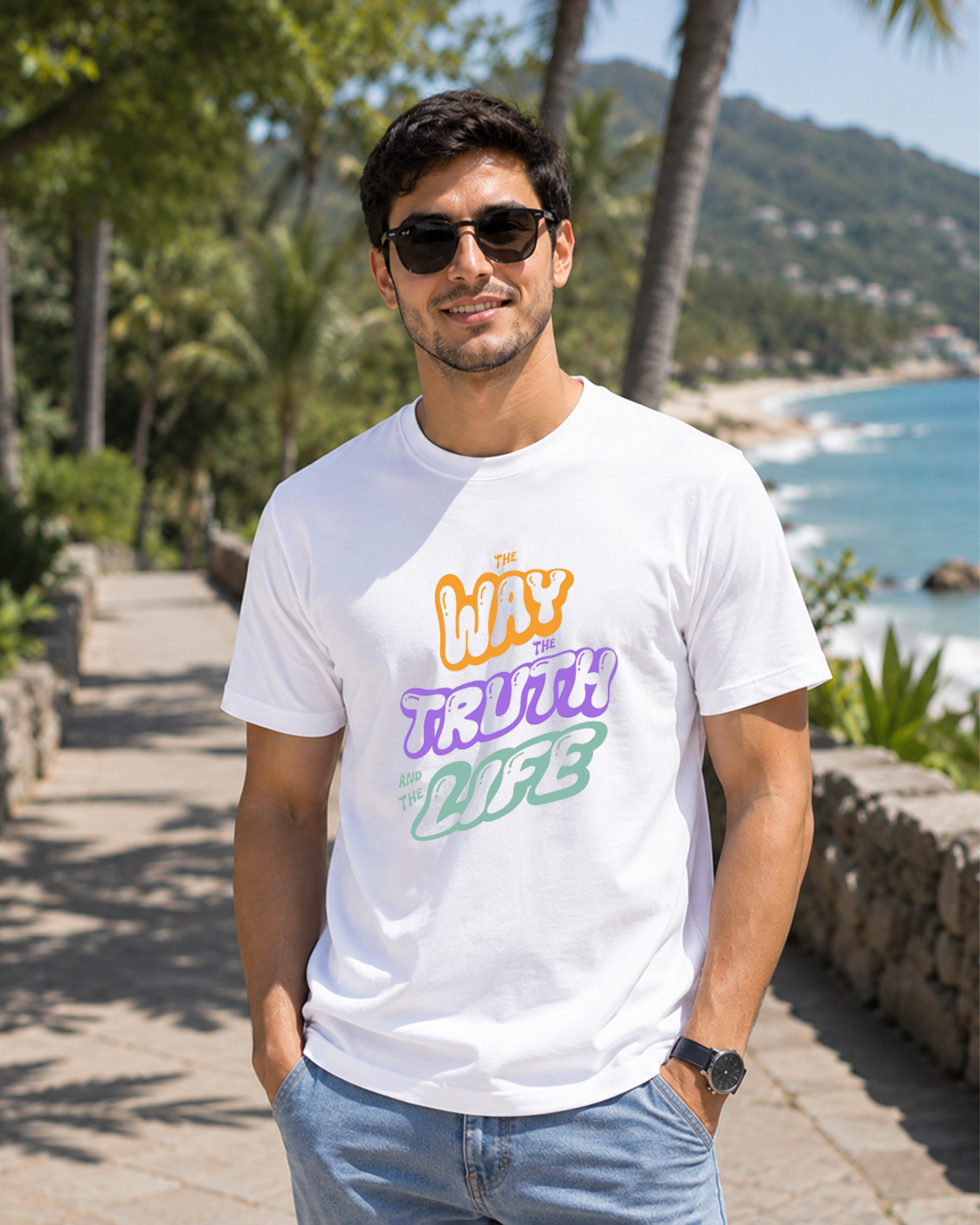 Way Truth Life Trendy Supima Regular T-Shirt – Walk It. Wear It.