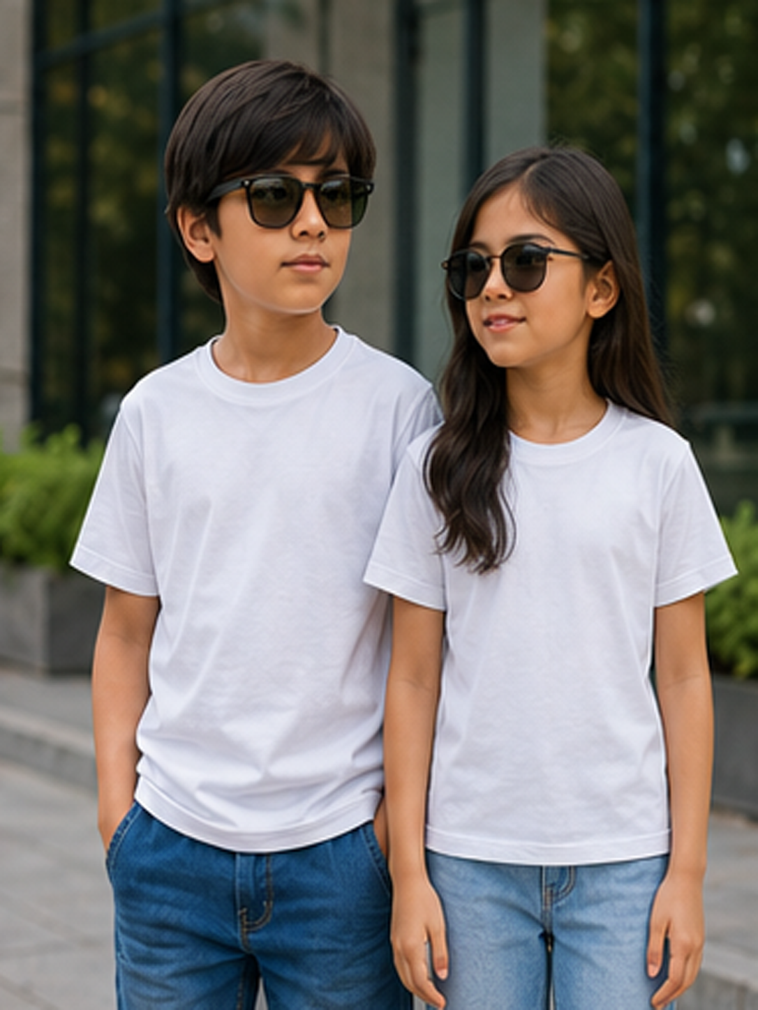 Kids Plain Regular Fit T-shirt – Soft Cotton, Built For Everyday Play